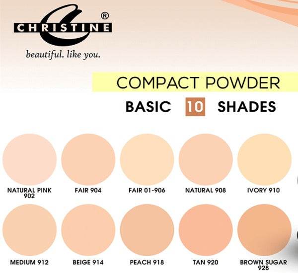 CHRISTINE COMPACT FACE POWDER